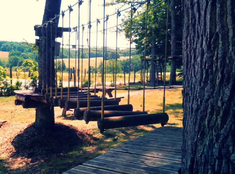 Accrobranche, Chamberet Pleine Nature